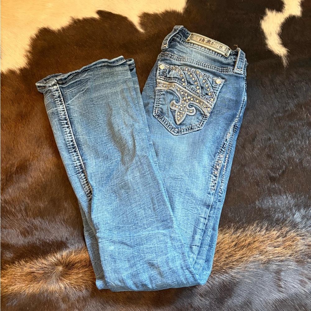 Rock Revival Light Blue Boot Cut Jeans